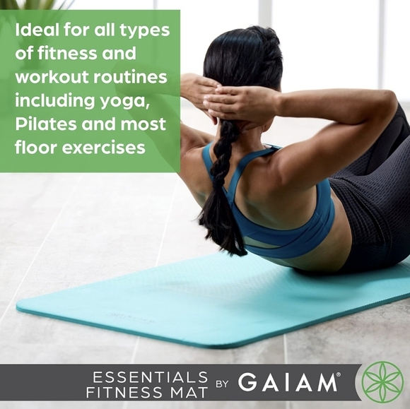 New Gaiam Essentials Yoga Mat - Picture 6 of 9